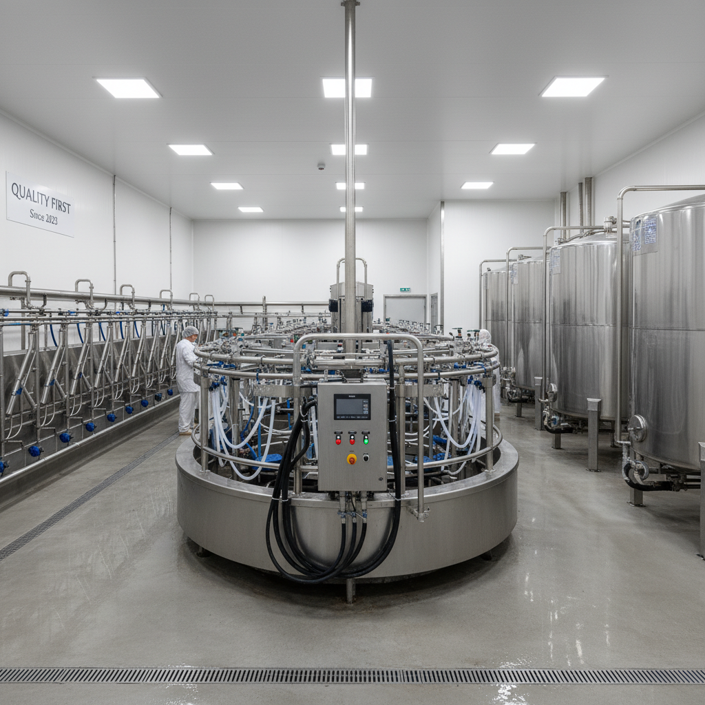 Modern clean dairy facility